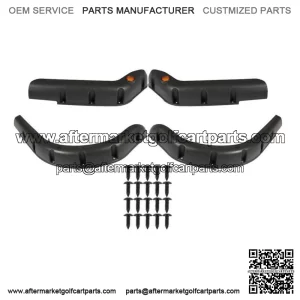 Standard Fender Flares Front and Rear(Set of 4) For Club Car DS Golf Cart 1993+
