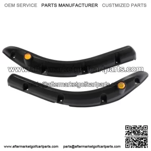 Golf Cart Standard Fender Flares Set of 4 Front and Rear for Club Car Precedent