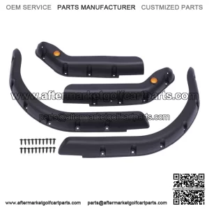 Golf Cart Fender Flares Front & Rear for EZGO TXT Gas/Electric Models 1998-2013