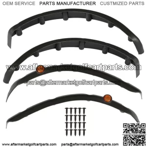 Fits For Yamaha G14,G16,G19,G20,G22 Models Golf Cart Fender Flares