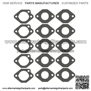 5 Pack CARBURETOR GASKET SET FITS 1016438 CLUB CAR DS PRECEDENT 1992 & UP CARB