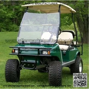 Lift Kits (81-Up) Golf Cart Brush Guard Powder Coated Black