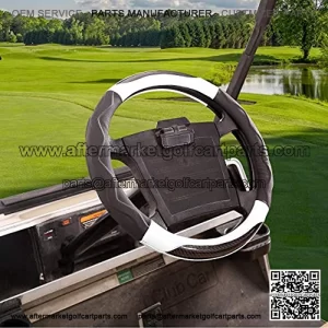 Golf Cart Steering Wheel Cover for Club Car & Yamaha, 14 Inch
