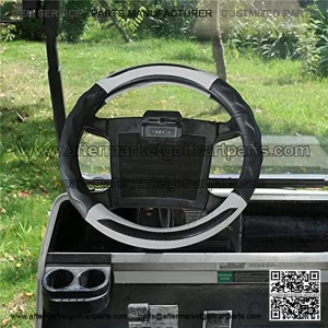 Golf Cart Steering Wheel Cover for Club Car DS Precedent and Yamaha G29, 14Easy to Install and Feels Good in Handling