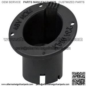 Club Car DS - DC Receptacle Bezel for 48-Volt Cart (Fits 48V Electric 1995+)