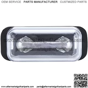 Golf Cart Windshield HD Shatterproof & Foldable Windproof for Golf Cart Club Car Precedent Since 2004 (Red)