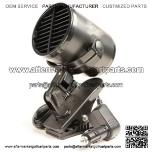 Portable Adjustable Turbo Golf Cart Fan (12-Volt)