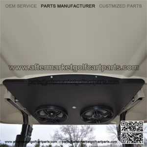 YAMAHA Drive/Drive2 Golf Cart Radio Overhead Console with Bluetooth Amp & Speakers