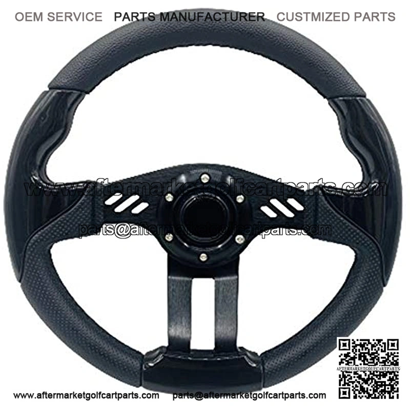 12.5 Inch Golf Cart Steering Wheel Carbon Fiber For Golf Cart & Precedent
