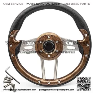 Golf Cart Steering Wheel or Adapter, Generic for Most Golf cart EZGO Club Car Yamaha