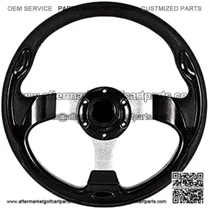 Golf Cart Steering Wheel 13.7" Universal Pattern For Club Car DS & Precedent, RXV & TXT and Yamaha