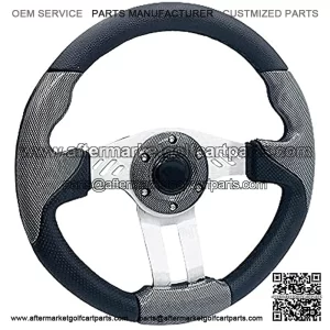 12.5 inch Golf Cart Steering Wheel For Club Car DS and Precedent Yamaha Golf Cart Steering Wheel