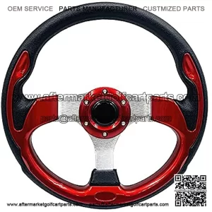 Universal 12.5Golf Cart Steering Wheel For Golf Cart Club DS & Precedent Yamaha EZGO RXV & TXT Steering Wheel
