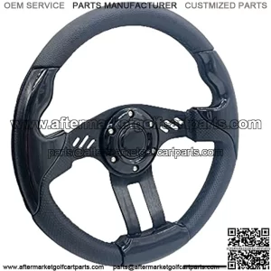 Universal Golf Cart Steering Wheel for Precedent Club Car DS Golf Cart 320mm Yamaha Golf Cart Steering Wheel for EZGO RXV & TXT Tempo G14 G1 G19 G22