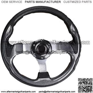 Golf Cart Steering Wheel or Adapter, Generic of Most Golf cart EZGO Club Car Yamaha