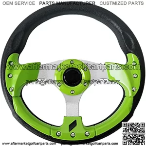 Golf Cart Steering Wheel for EZGO Club Car and Yamaha Lime Green1