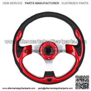 RED Golf Cart Steering Wheel for Yamaha EZGO Club Car Part Accessories