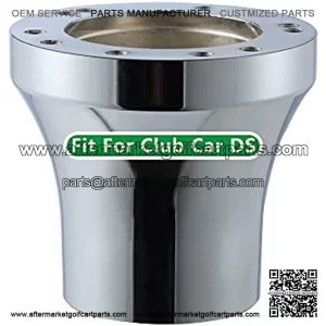 Golf Cart 13.7" Steering Wheel or Adapter, Fits for Club Car Yamaha Golf Cart