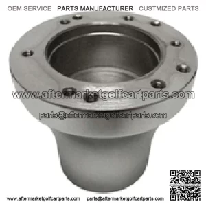 Chrome 5 and 6 Hole Steering Wheel Adapter - All Golf Cart Models