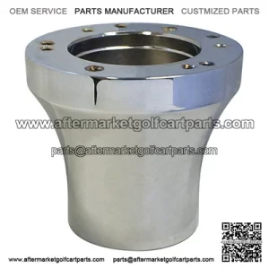 Golf Cart Steering Wheel Adapter Yamaha Chrome