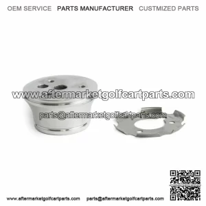 1984 and UP CLUB CAR GOLF CART 3 hole Steering Wheel Billet Adapter