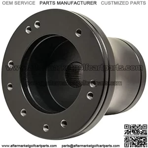 Yamaha G2-G29 & Drive2 5/6 Hole Golf Cart Black Steering Wheel Adapter