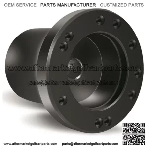 Club Car EZGO Yamaha Steering Wheel Adapter Black