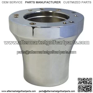 Club Car Precedent Chrome Steering Wheel Adapter (Fits all Years!)