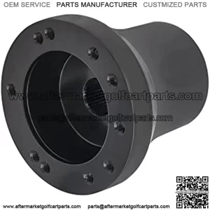 Golf Cart Steering Wheel Adapter for Club Car DS Models-Black