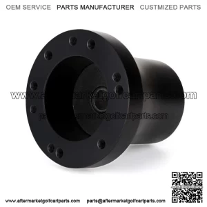 Black Golf Cart Steering Wheel Adapter for Club Car Precedent/Tempo/Onward
