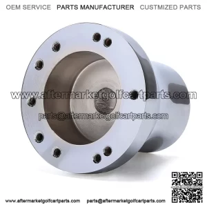 Chrome Golf Cart Steering Wheel Hub Adapter for Club Car Precedent 5/6 Hole