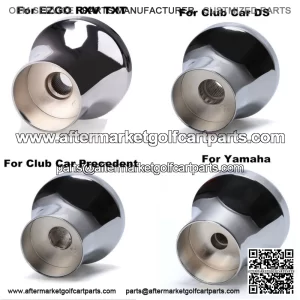Chrome Steering Wheel Hub Adapter for Yamaha EZGO Club Car Golf Cart Parts