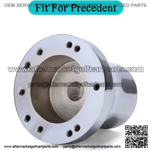 Chrome Golf Cart Steering Wheel Hub Adapter for Club Car Precedent 5/6 Hole