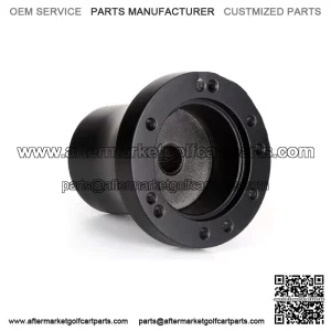 Black Golf Cart Steering Wheel Adapter for Yamaha Cart Parts Accessories