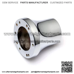 Chrome Golf Cart Steering Wheel Hub Adapter for Club Car Precedent 5 Hole 6 Hole