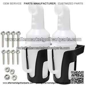 Universal Golf Cart Sand Bottle for Club Car Yamaha,Divots Filler Sand & Seed Bottle with Rattle Proof Holder