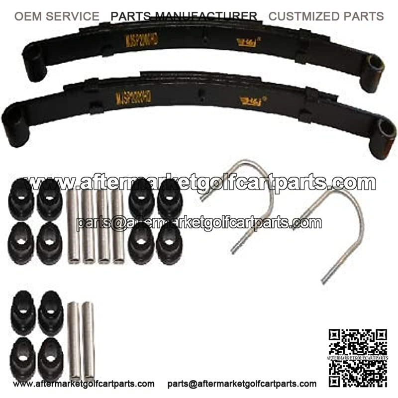 3G Heavy Duty Rear Suspension Rebuild Kit for Club Car DS Golf Carts 1981+