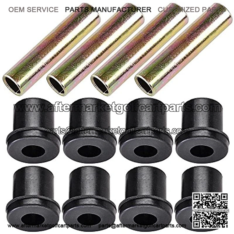 Heavy Duty Rear Leaf Spring Kit with Bushings & Sleeves for Golf Cart - Image 4