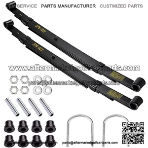 Heavy Duty Rear Leaf Spring Kit 4-Leaf Fits Precedent 2004+ Golf Cart