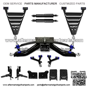 6" A-Arm Heavy Duty Lift Kit for Golf Carts 2008-2013.5 Electric or Gas