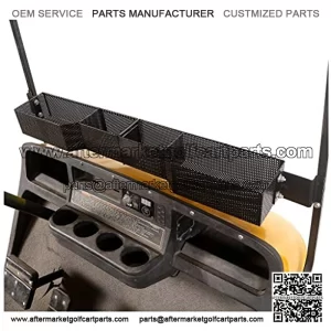 Golf Cart Front Basket Dash Storage/Tray Organizer for EZGO TXT & RXV