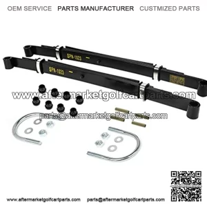 Heavy Duty Deluxe Rear Leaf Spring Kit for Club Car Precedent 2004-up Golf Carts