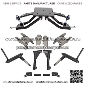 6" Double A-Arm Golf Cart Lift Kit for 1982-2003 Club Car DS Electric&Gas