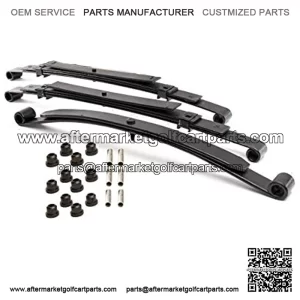 Golf Cart Club Car Precedent Front & Rear Heavy Duty Leaf Springs - Complete Set