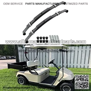2 - Pack Rear Leaf Springs Heavy Duty Replacement for TXT 1996-2013 Golf Cart