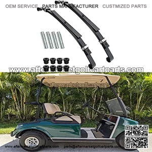 2 - Pack Heavy Duty Rear Leaf Springs 3 Leafs Replacement for 1982 - Up Club Car DS Golf Cart