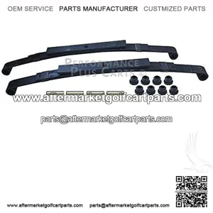 TXT Golf Cart Heavy Duty Dual Action Rear Leaf Spring Set 1995-Up