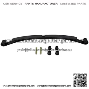 Golf Carts Heavy Duty Leaf Springs Kit Front Leaf Spring Bushings and Sleeves 2 Leafs for Club Car Gas and Electric 1981-DS Golf Cart Models Leaf Springs for Club Car Leaf Springs