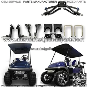 6" 2004-14 A-Arm Lift Complete Kit for Club Car Precedent Gas or Electric Golf Carts