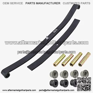 Resorte de hoja frontal con buje y funda para carritos de golf de Club Car DS y precedentes 1012030 103628801